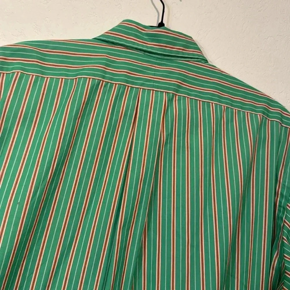 Ralph Lauren Men’s Short Sleeve Striped Button Down size M - Picture 7 of 11